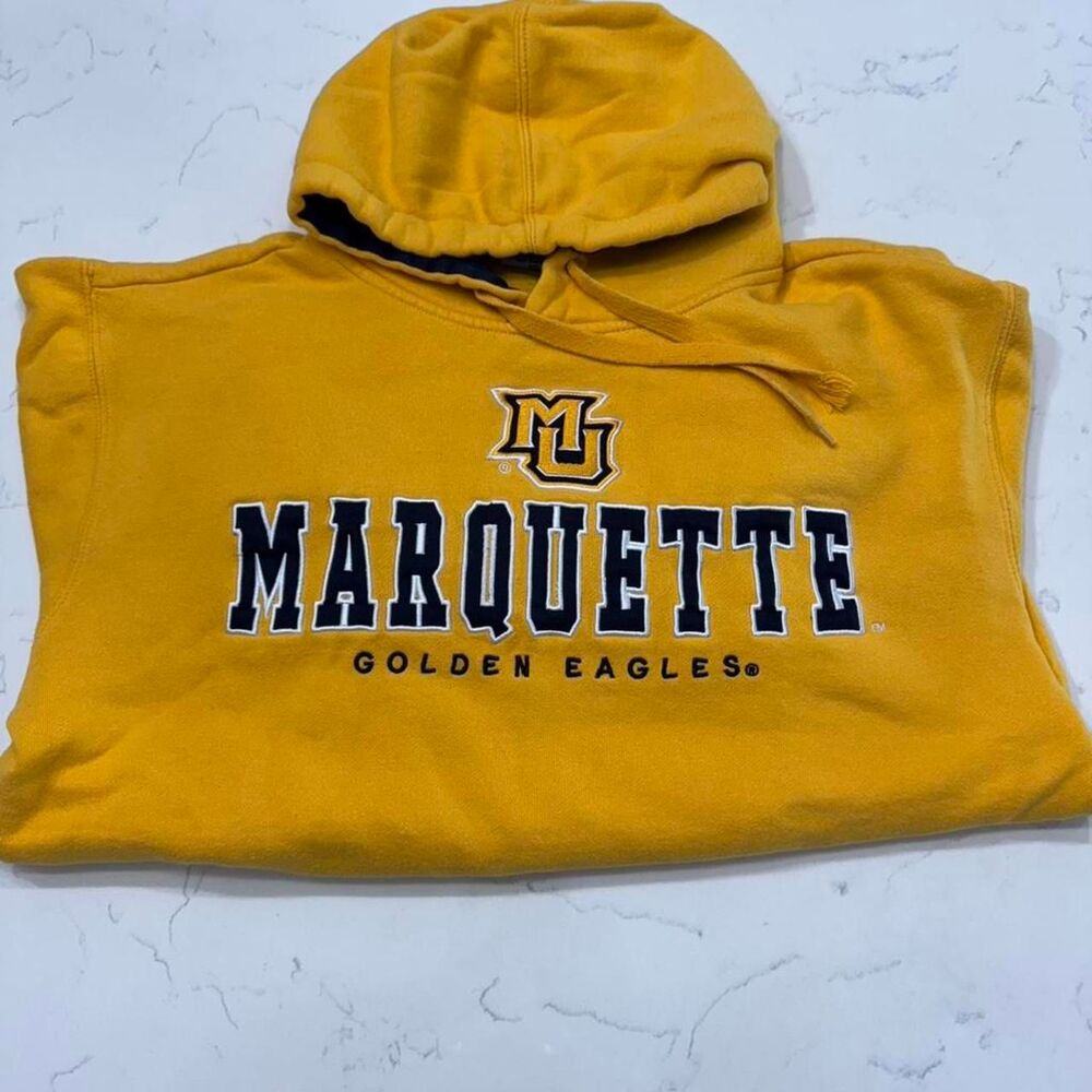 Champion Men's Yellow Hoodie